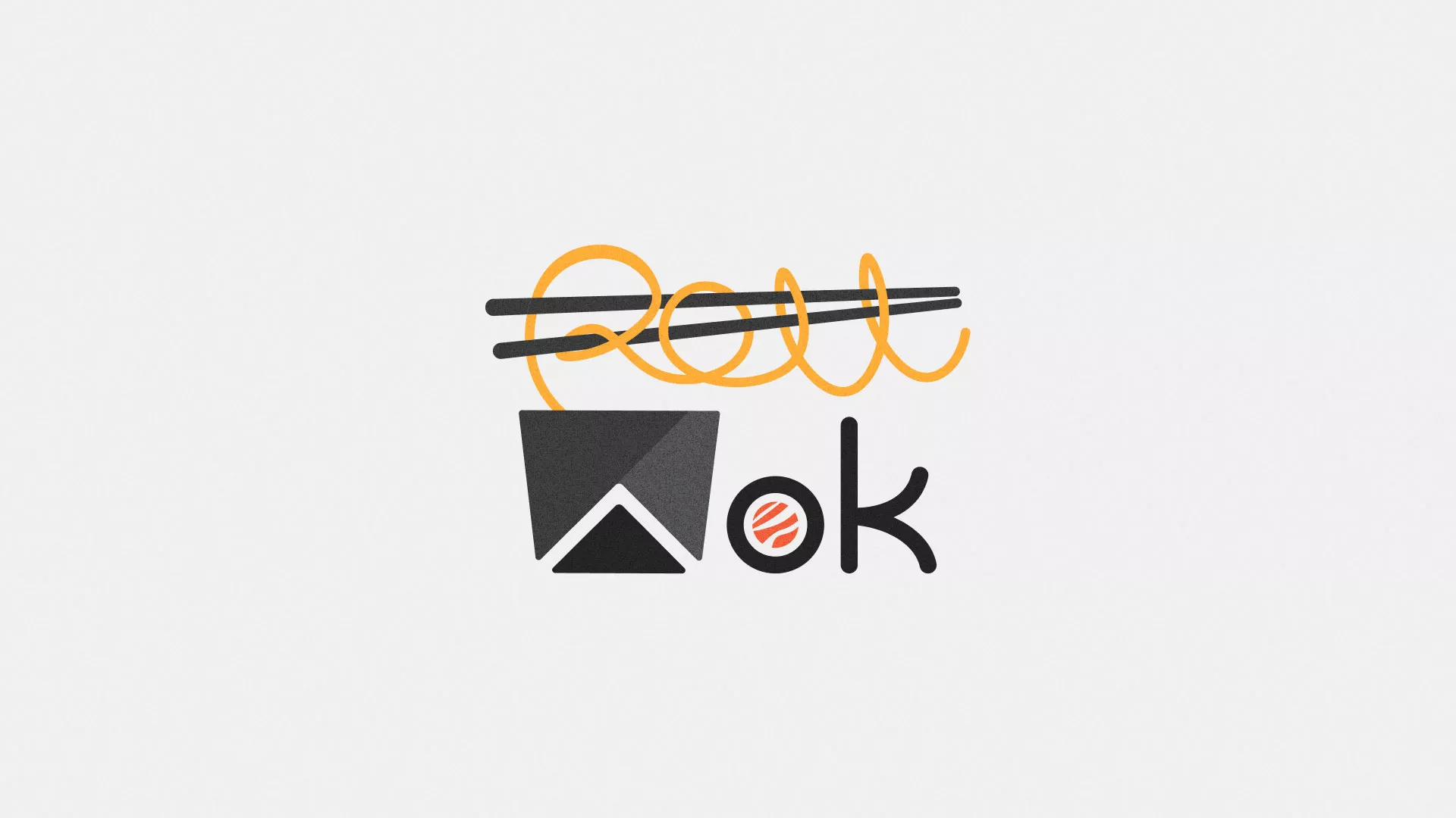 Разработка логотипа в Хвалынске для суши-бара «Roll Wok Club» Разработка логотипа в Хвалынске для суши-бара «Roll Wok Club»